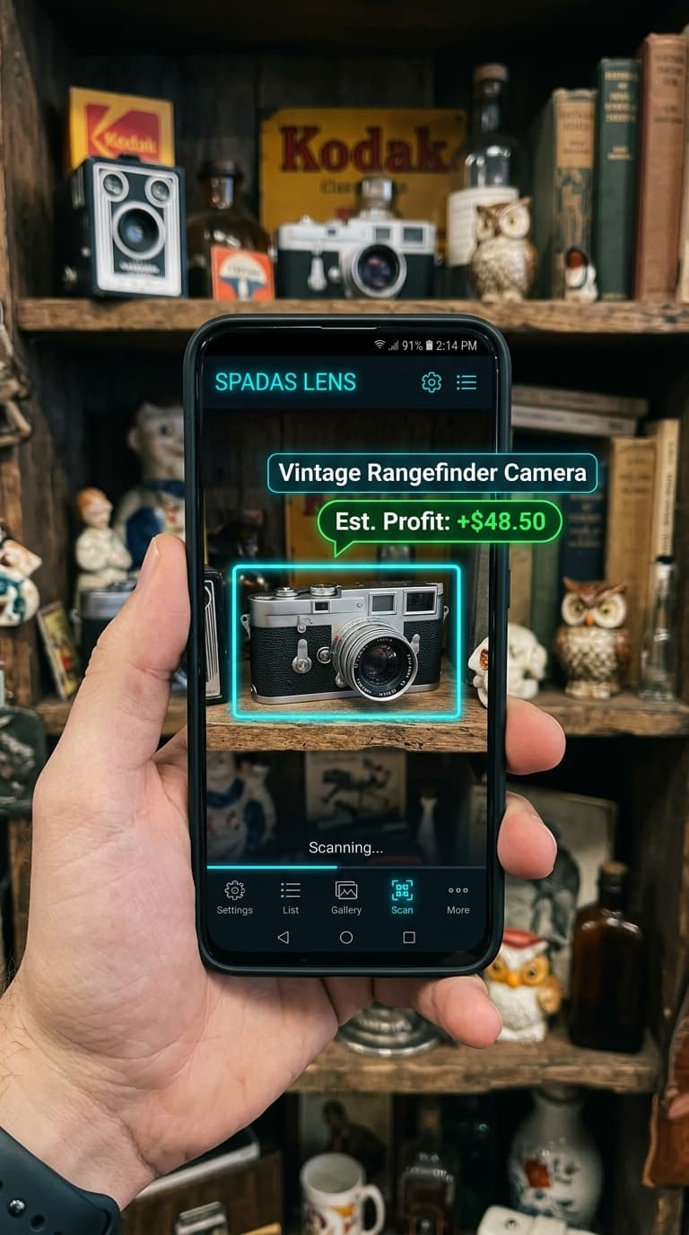 Spadas AR Scanner Video Ad