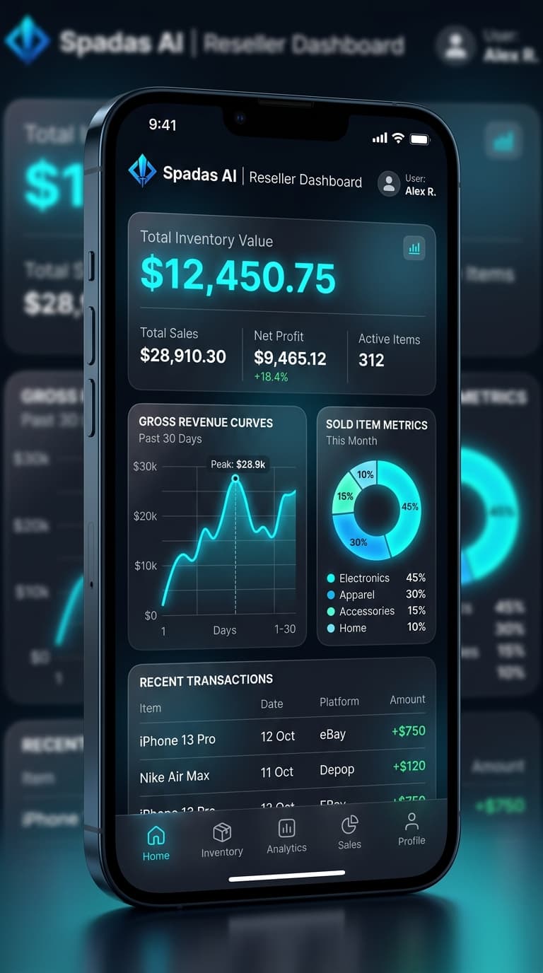 Profit & Inventory Analytics Screenshot